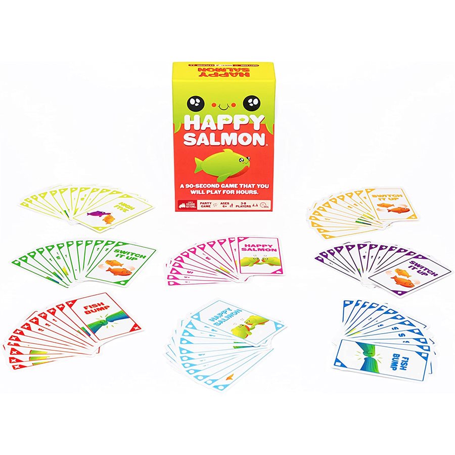 Happy Salmon Card Game - Raff and Friends