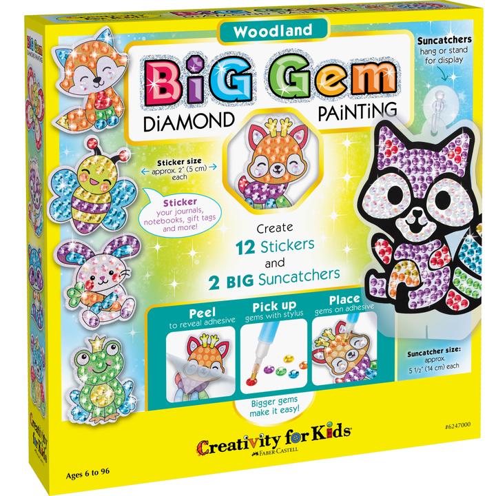 BIG GEM WOODLAND PAINTING tag along toys