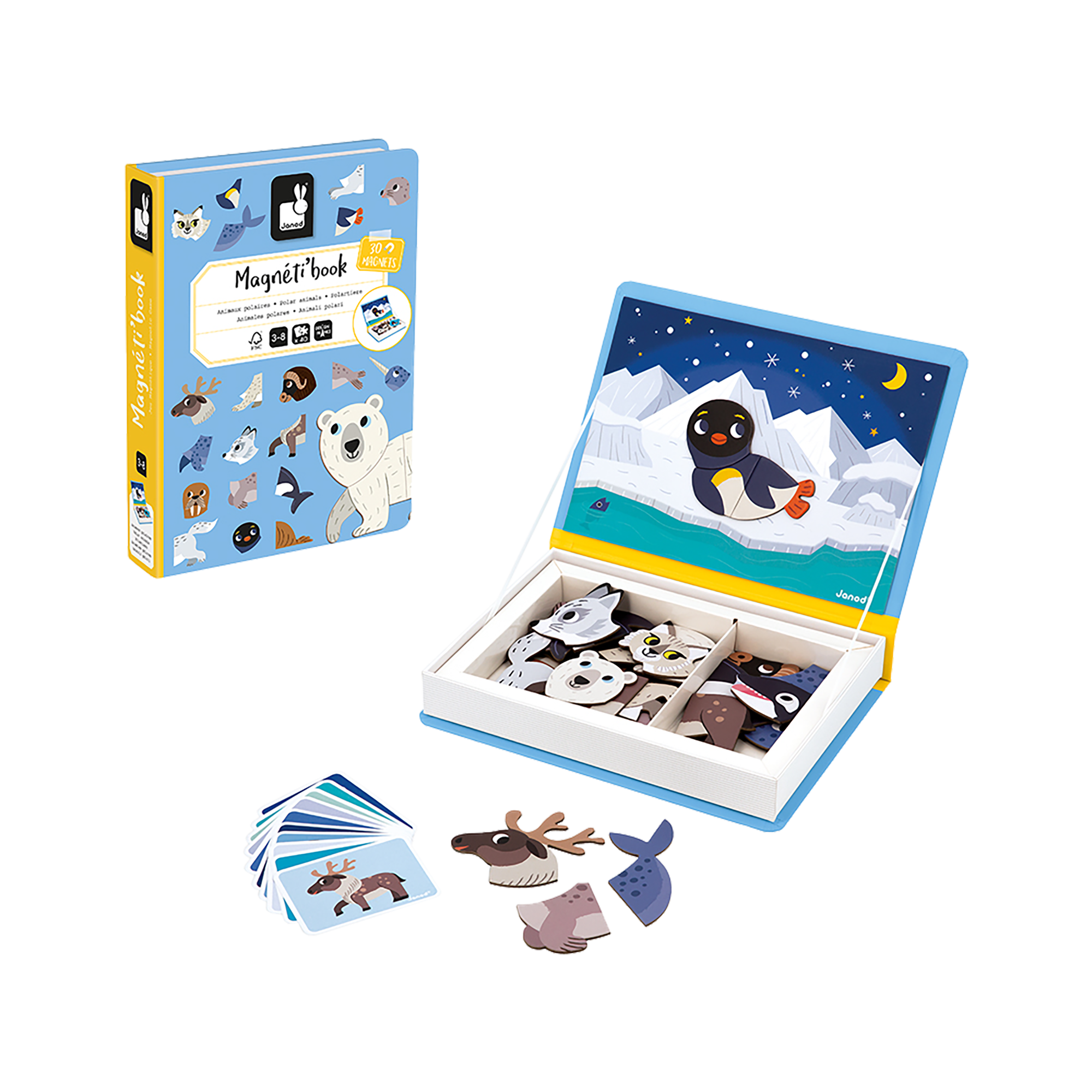 MAGNETIBOOK POLAR ANIMALS