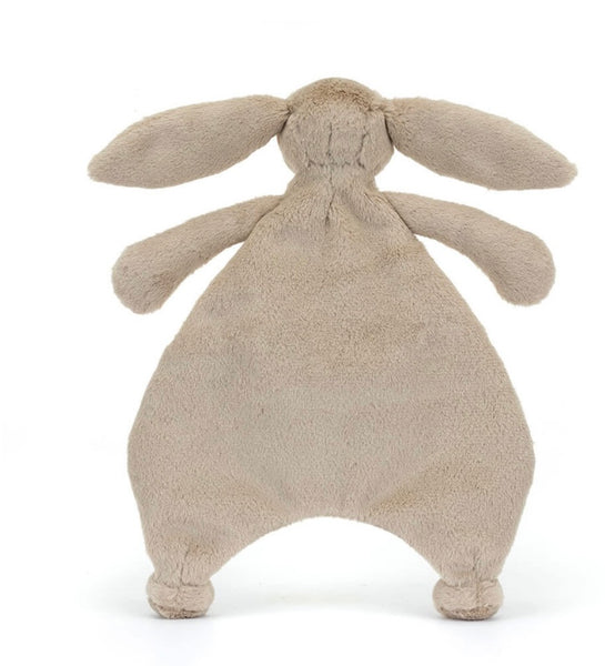 BASHFUL BEIGE BUNNY COMFORTER