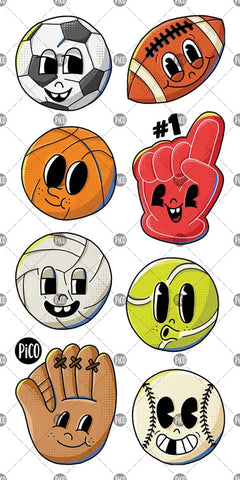 KIDS TATTOO SPORTS BALLS