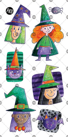 KIDS TATTOO KIND WITCHES