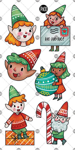 KIDS TATTOO JOLLY ELVES