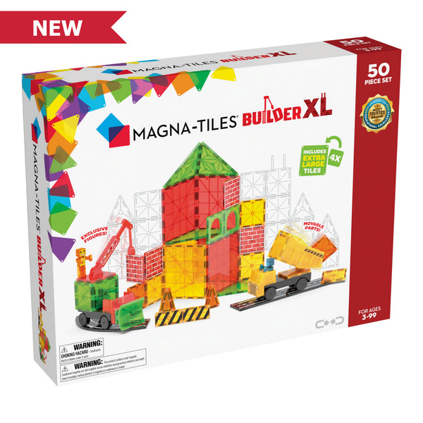 MAGNA TILES BUILDER XL TRUCKS