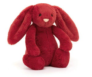 LITTLE BASHFUL CRANBERRY BUNNY