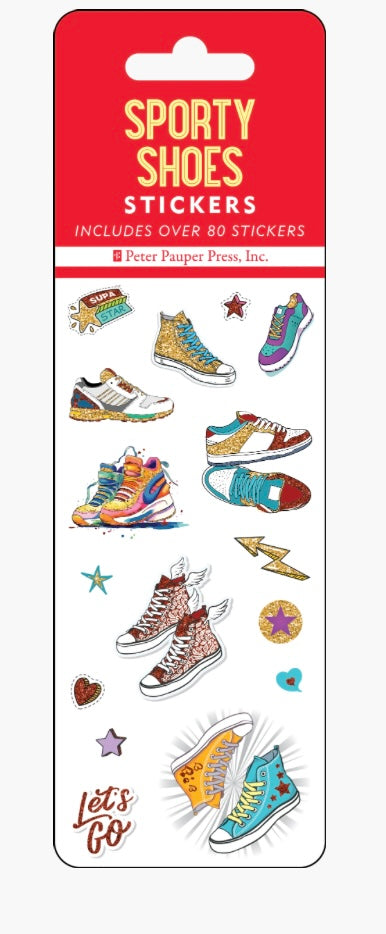 SPORTY SHOES STICKER SET