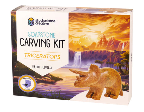 TRICERATOPS SOAPSTONE KIT