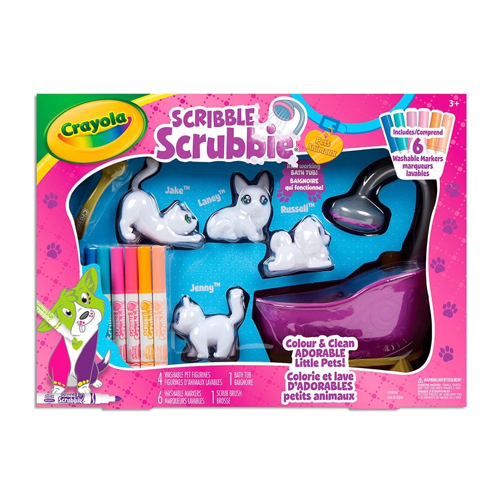 SCRIBLE SCRUBBIE PETS SCRUB