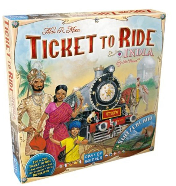 TICKET TO RIDE MAP #2 INDIA/ S