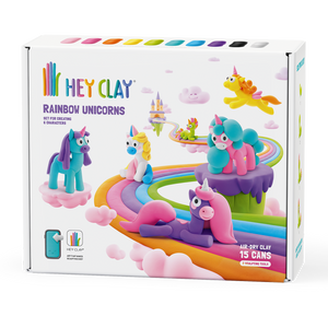 CLAY SET RAINBOW UNICORNS