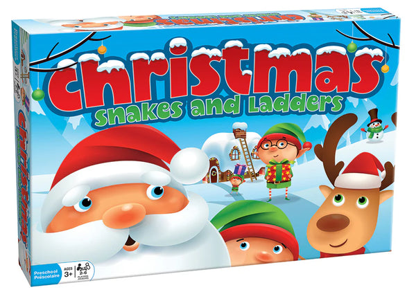 CHRISTMAS SNAKES & LADDERS