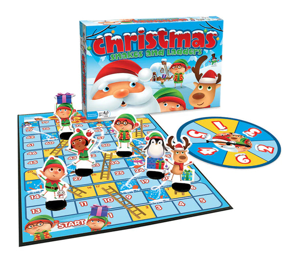 CHRISTMAS SNAKES & LADDERS