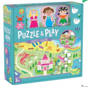 PUZZLE & PLAY FANTASY FUNLAND