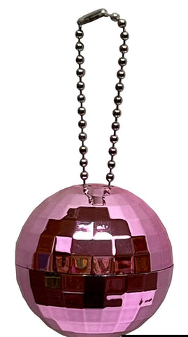 DISCO BALL LIP GLOSS KEY RING