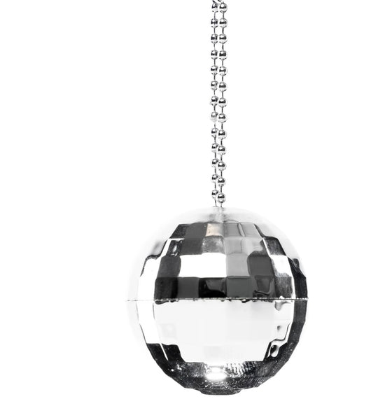 DISCO BALL LIP GLOSS KEY RING