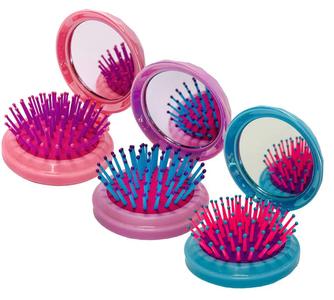 JEWLED MIRROR HAIRBRUSH