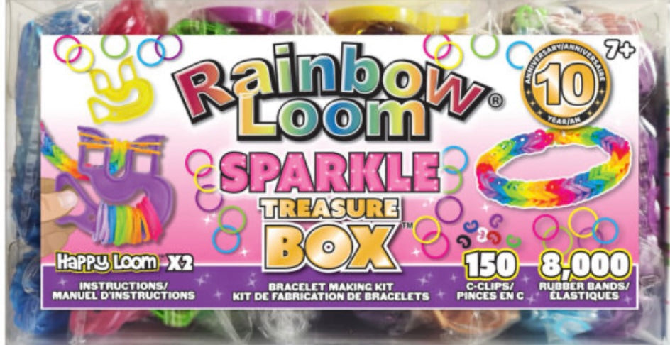 RAINBOW LOOM TREASURE BOX SPARKLE