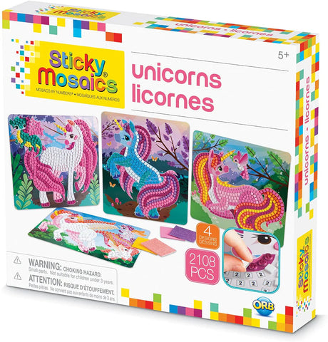 STICKY MOSAIC UNICORNS