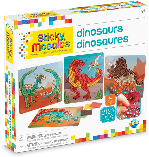 STICKY MOSAIC DINOSAURS