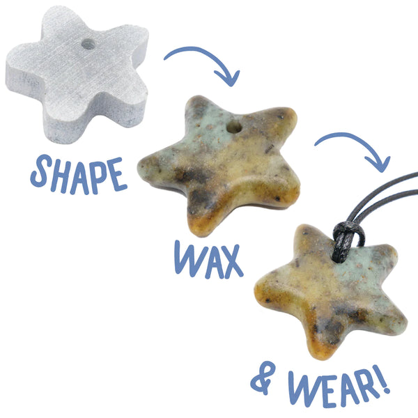 SEA STAR PENDANT SOAPSTONE KIT