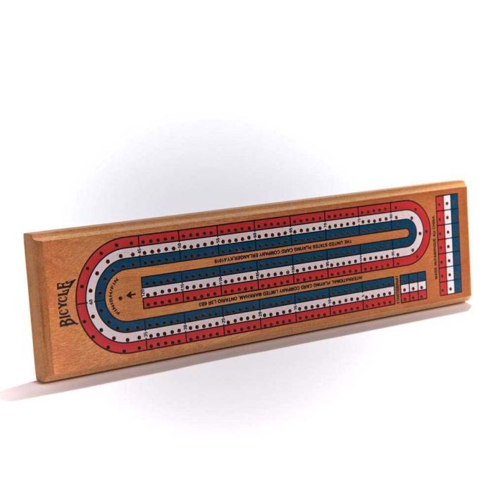 3 LANE  CRIBBAGE BOARD