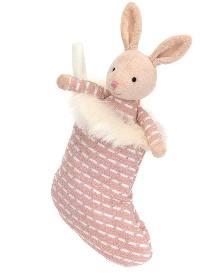 SHIMMER STOCKING BUNNY