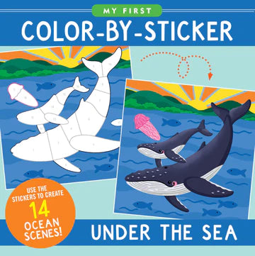 COLOR BY STICKER UNDER THE SEA