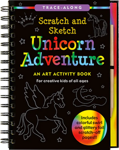 UNICORN ADVENTURE SCRATCH & SKETCH BOOK