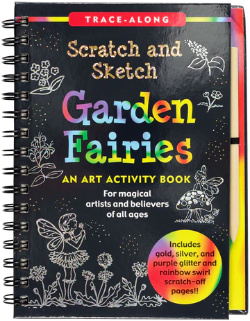 GARDEN FAIRIES SCRATCH & SKETCH