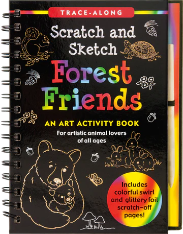 FOREST FRIENDS SCRATCH & SKETC