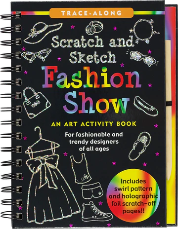 FASHION SHOW SCRATCH & SKETCH