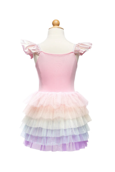 RAINBOW RUFFLE TUTU DRESS