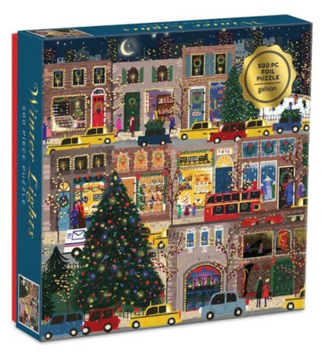 WINTER LIGHTS FOIL PUZZLE