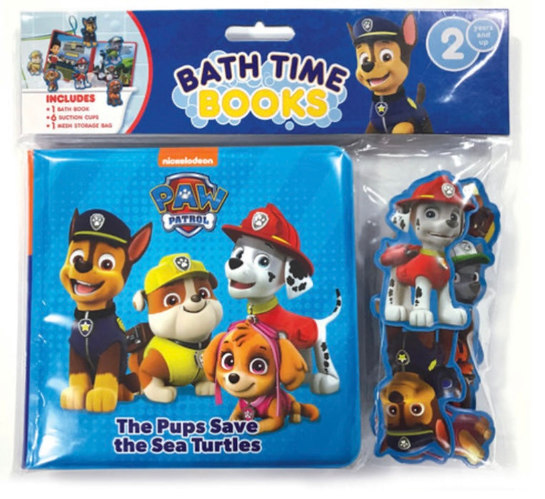 PAW PATROL  BATHTIME BOOKS