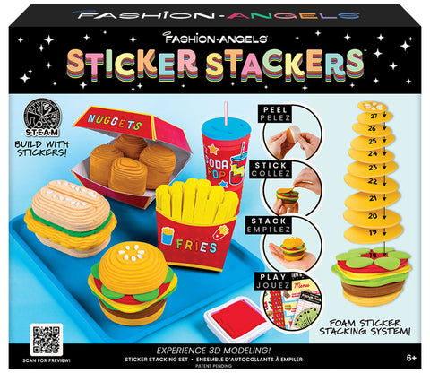 FASHION ANGELS FAST FOOD STICKER STACKERS