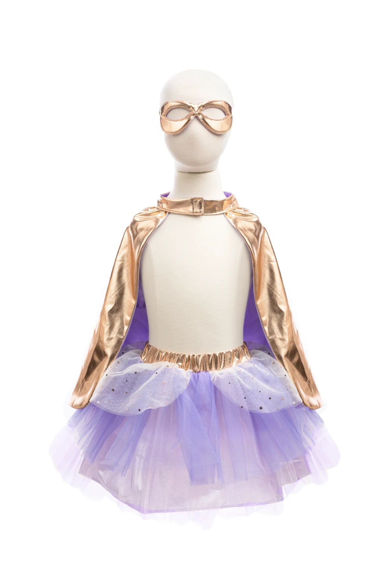 SUPER DUPER TUTU CAPE ROSE GOLD & LILAC