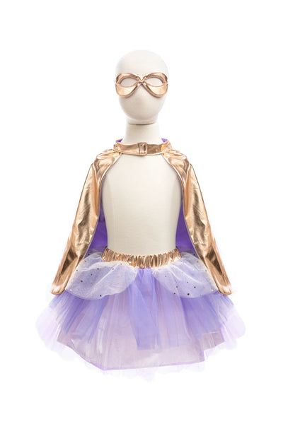 SUPER DUPER TUTU CAPE ROSE GOLD & LILAC