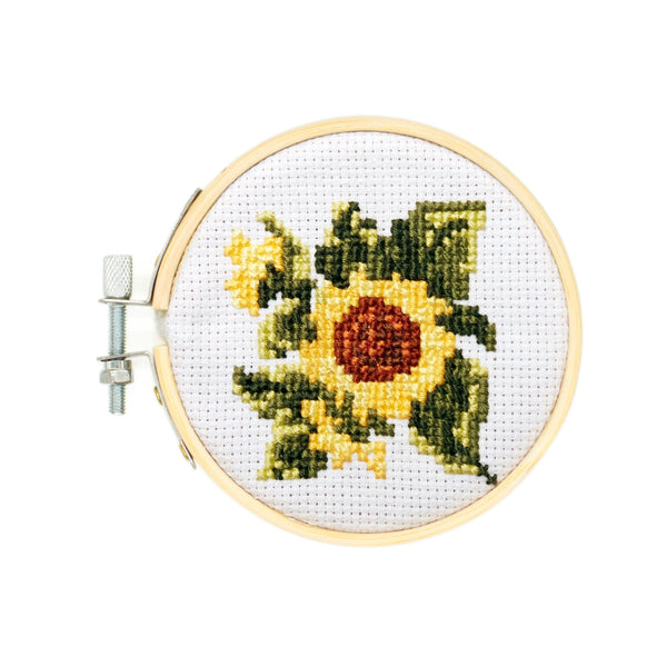 MINI CROSS STITCH SUNFLOWER