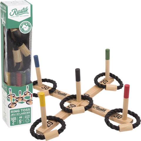 RUSTIK RING TOSS GAME SET