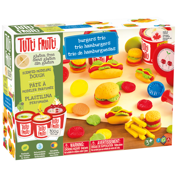 TUTTI FRUTII BURGER TRIO GLUTEN FREE KIT