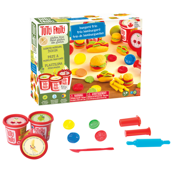 TUTTI FRUTII BURGER TRIO GLUTEN FREE KIT