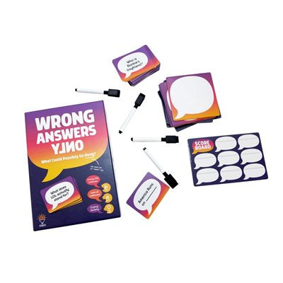 WRONG ANSWERS GAME