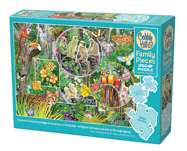 RAINFOREST MAGIC FAMILY PUZZLE 350 PIECES