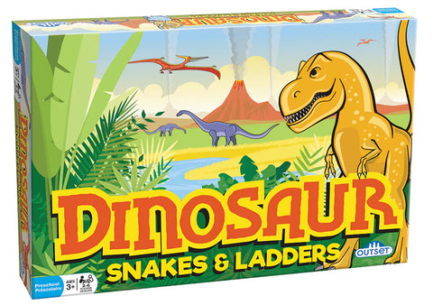 DINOSAUR SNAKES & LADDERS
