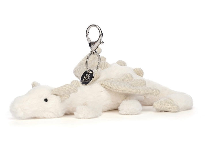 SNOW DRAGON BAG CHARM