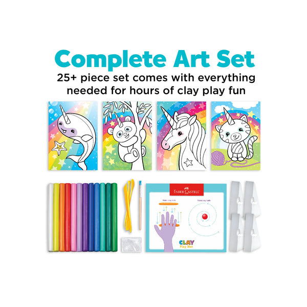 DO ART COLOUR & CLAY UNICORN