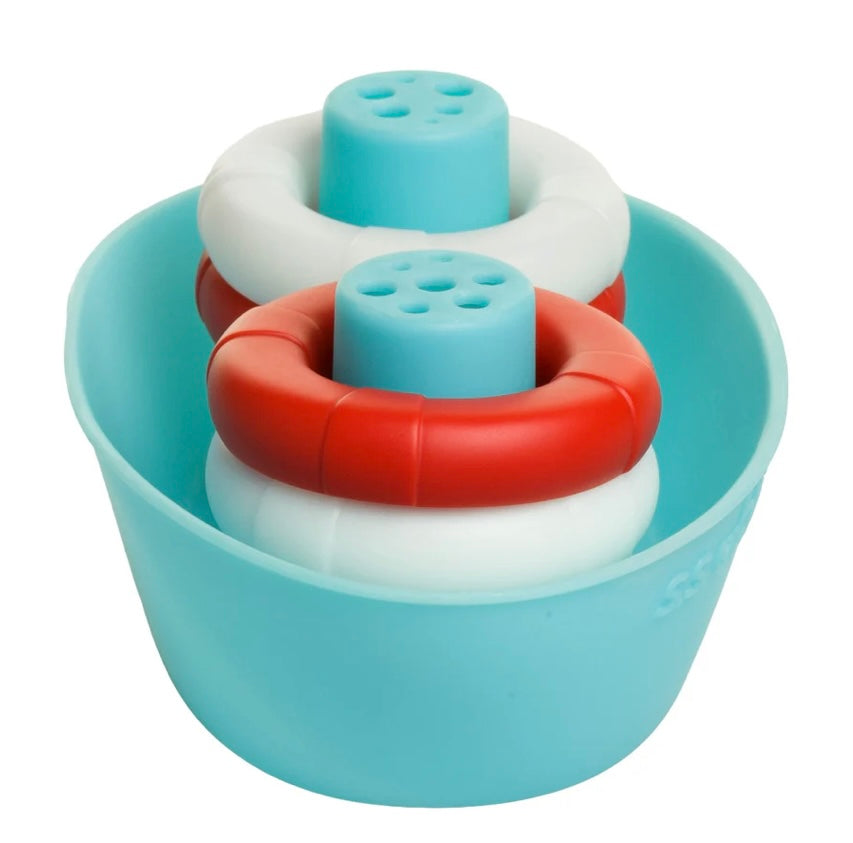 UBBI BOAT & BUOYS BATH TOY