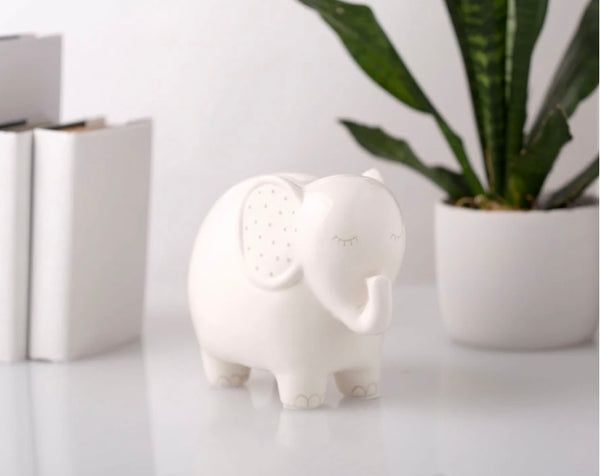 CERAMIC ELEPHANT PIGGY BANK