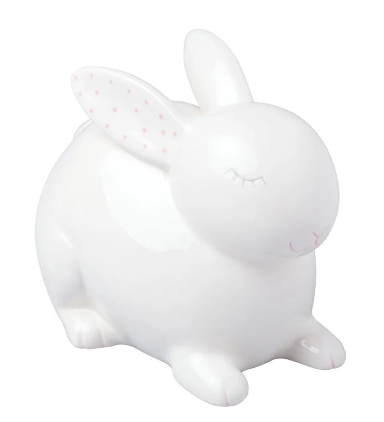 CERAMIC BUNNY PIGGY BANK