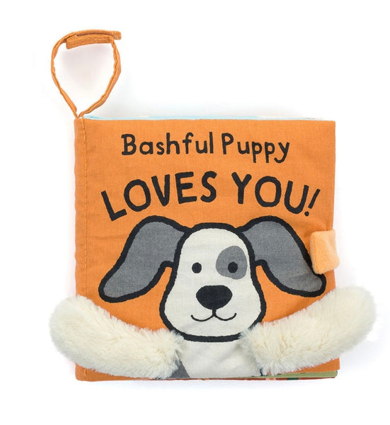 BASHFUL PUPPY  LOVES YOU BOOK